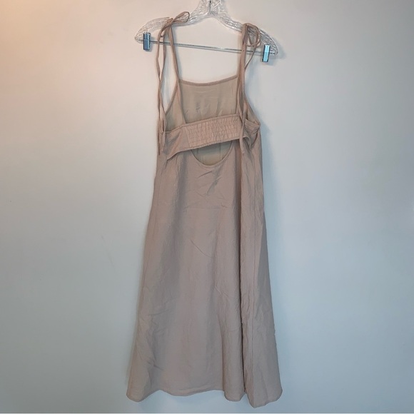 KOTN Seersucker Dress in Desert S - Picture 7 of 13